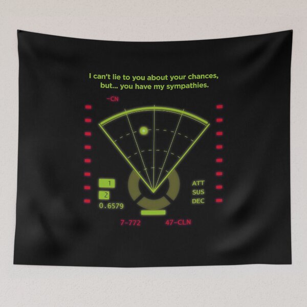 Item preview, Alien Motion Tracker I Cant Lie About Your Chances designed and sold by SideQuest - Scribbled Chaos!.