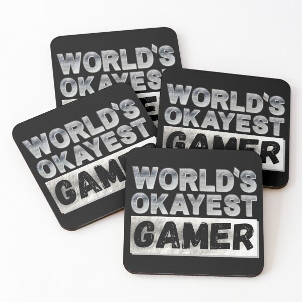 Item preview, World's Okayest Gamer, Vintage Grunge designed and sold by ACC .