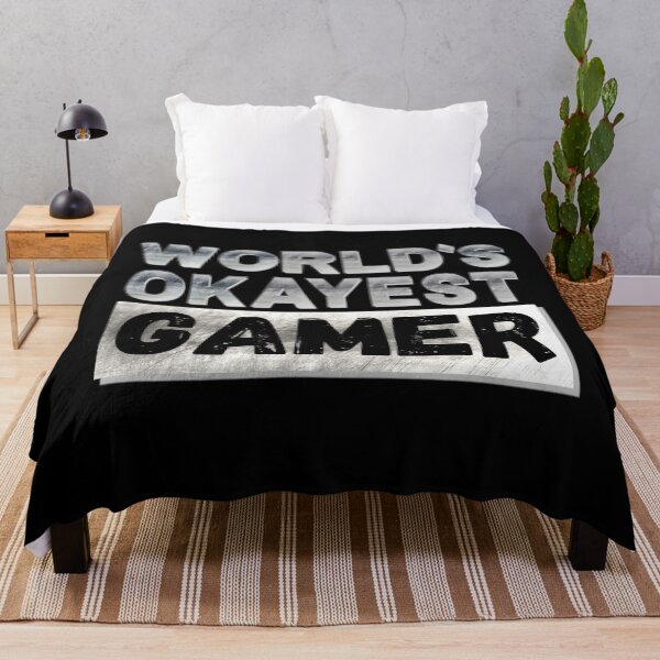 Item preview, World's Okayest Gamer, Vintage Grunge designed and sold by ACC .