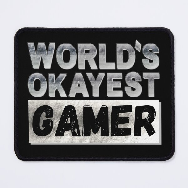 Item preview, World's Okayest Gamer, Vintage Grunge designed and sold by ACC .