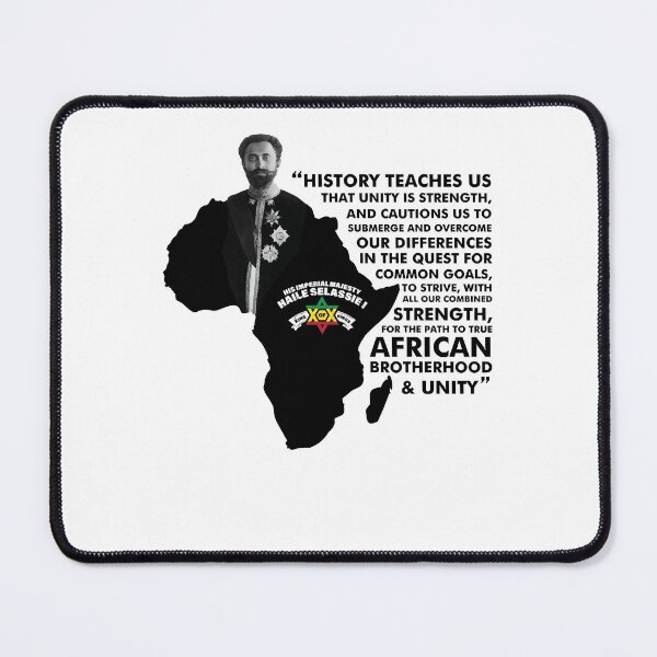 Item preview, Haile Selassie Quote History Teaches Us Love designed and sold by DoorlyLoveHaile.