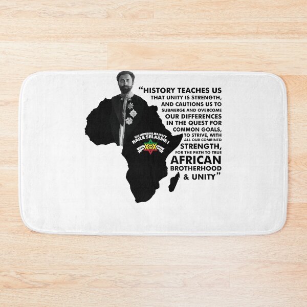 Item preview, Haile Selassie Quote History Teaches Us Love designed and sold by DoorlyLoveHaile.
