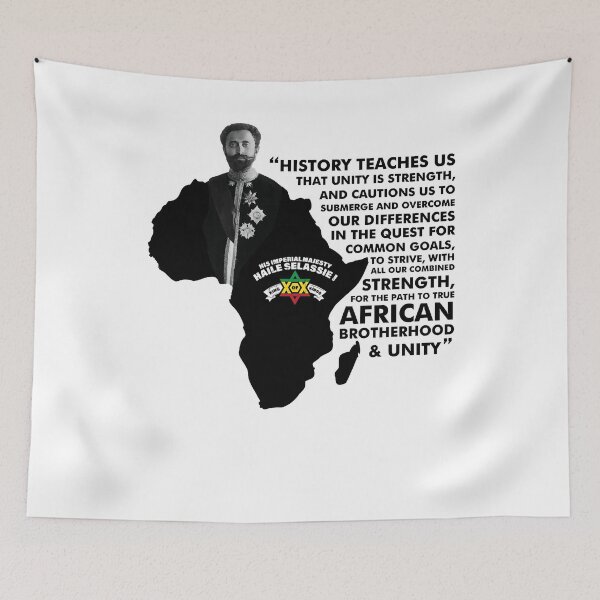 Item preview, Haile Selassie Quote History Teaches Us Love designed and sold by DoorlyLoveHaile.