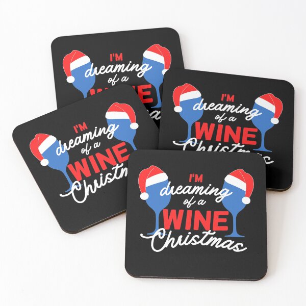 Item preview, I'm dreaming of a Wine Christmas - French colours designed and sold by yennyz.