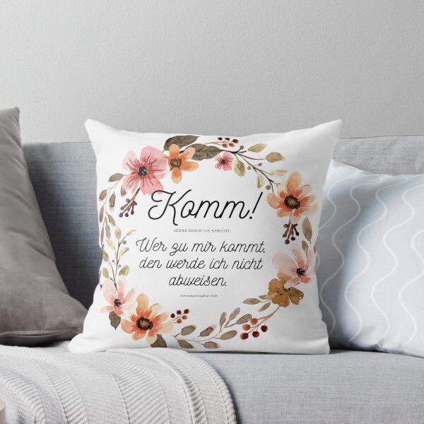 Item preview, Annual motto 2022, Joh 6.37 designed and sold by Faith-NatureArt.