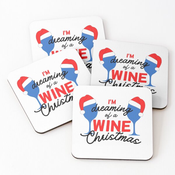 Item preview, I'm dreaming of a Wine Christmas - French colours designed and sold by yennyz.