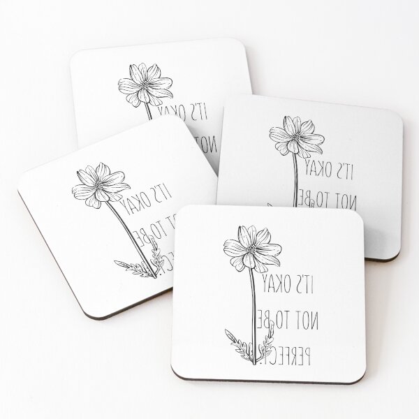 Item preview, IT'S OKAY NOT TO BE PERFECT designed and sold by XyliaDesign.