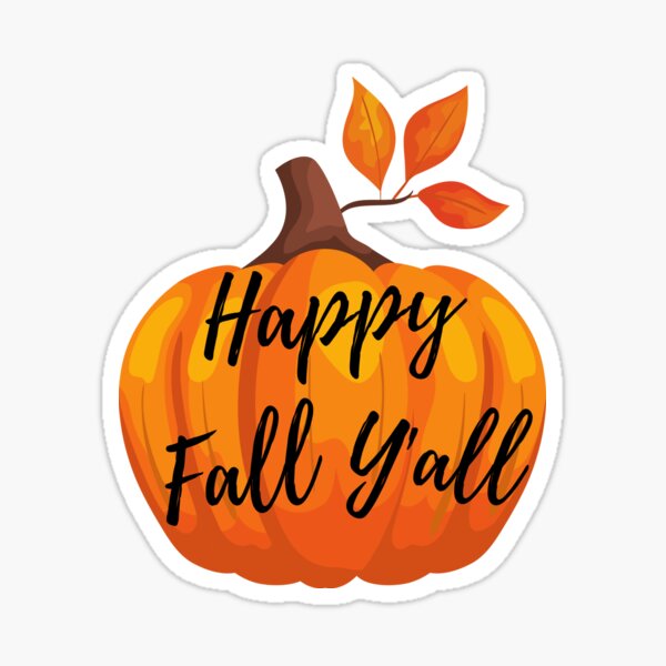 Item preview, Happy fall Y'all  designed and sold by Dunn Designs.