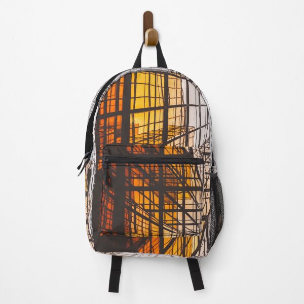 Item preview, towerblockmetal | metallic grid building  designed and sold by Vibe Vault.