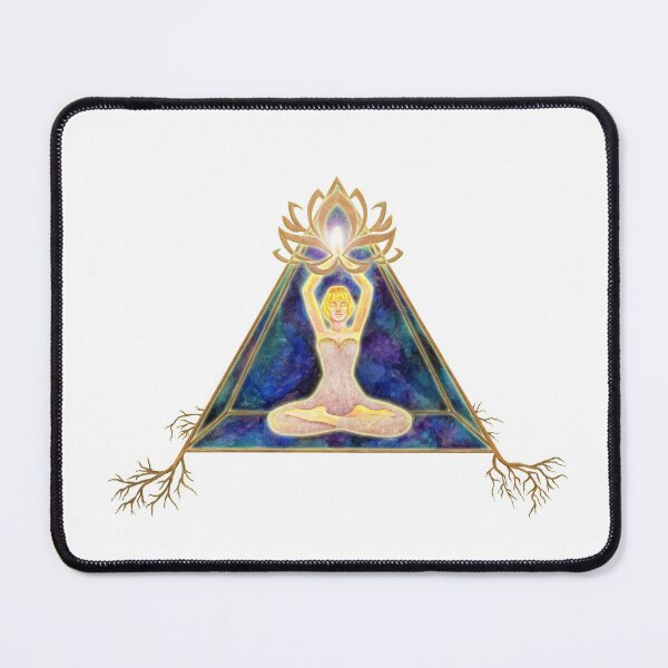 Item preview, Cosmic Pyramid Root of Lotus designed and sold by MandalaSoul.