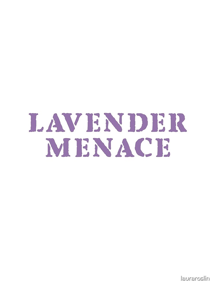 lavender menace tshirt