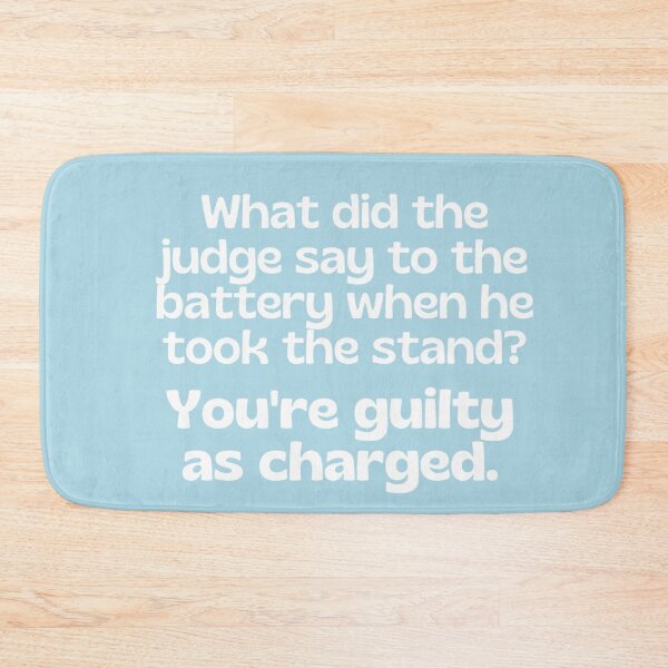 Item preview, Lawyer joke/pun - funny lawyer gift #19 (white/grey) designed and sold by PickaSticka.