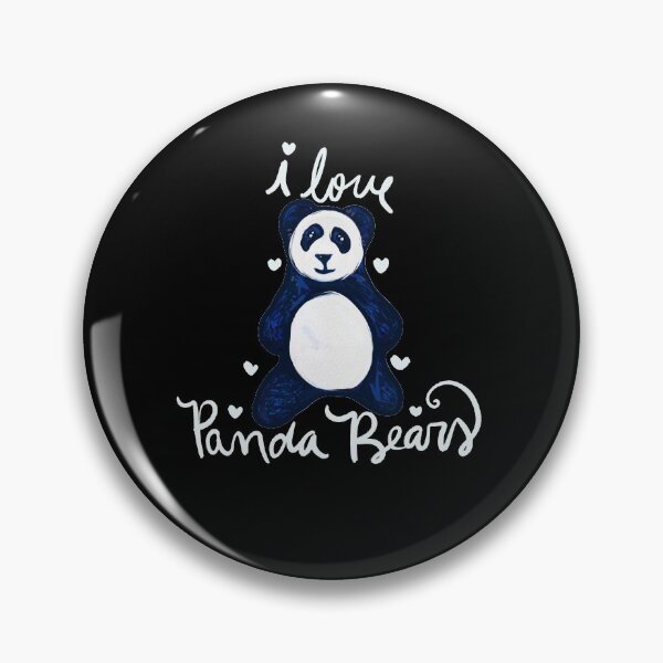 Artikelvorschau, I Love Panda Bears entworfen und verkauft von FrictionMaxxing.