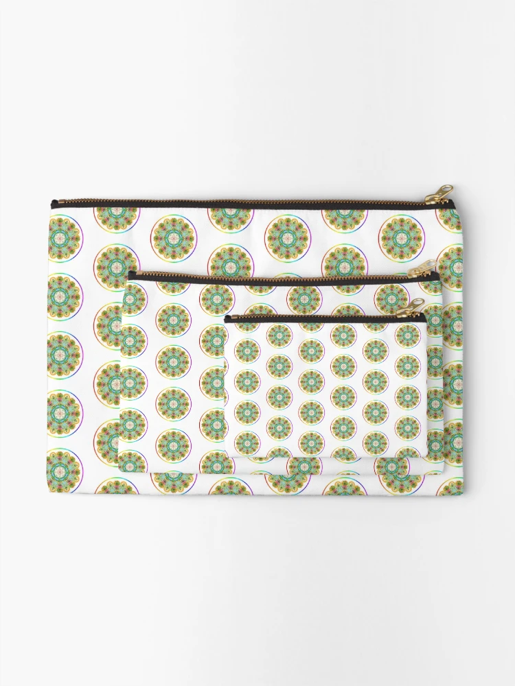 Thumbnail 2 of 4, Zipper Pouch, Mandala  designed and sold by InfinitePathArt.