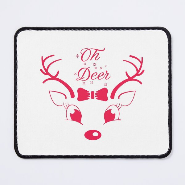 Item preview, Christmas Oh Deer / Merry Christmas Holiday / Christmas Gift designed and sold by kpluslk.