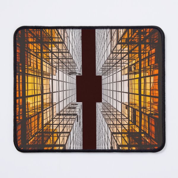 Item preview, towerblockmetal | metallic grid building designed and sold by Vibe Vault.
