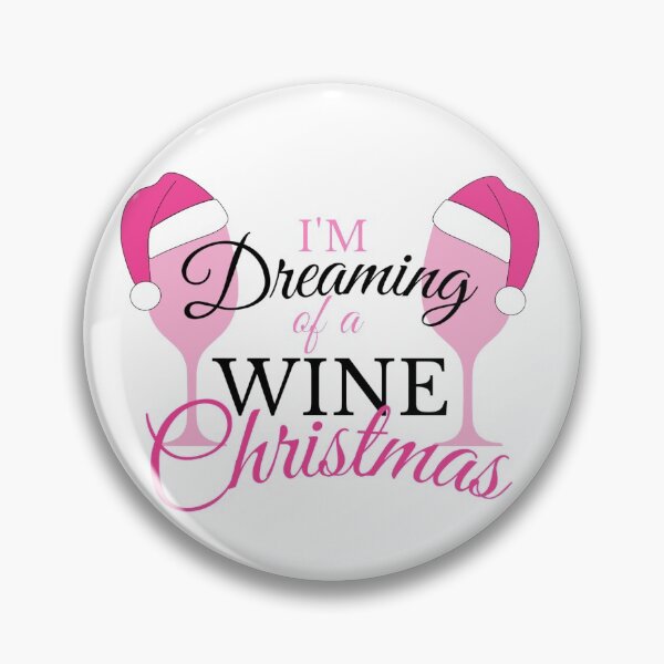 Item preview, I'm dreaming of a Wine Christmas - Rose pink designed and sold by yennyz.