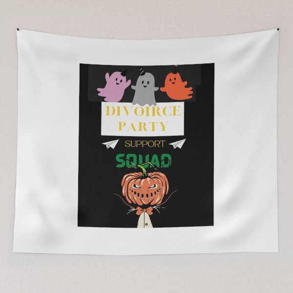 Item preview, divorce in halloween , the Death, angry pumpkin Clown Halloween designed and sold by omnecstar.