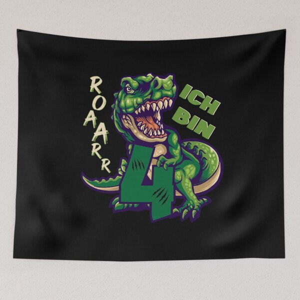 Item preview, 4th Birthday Rex Tyrannosaurus TRex 4 Years Old designed and sold by besTmanuFacture.