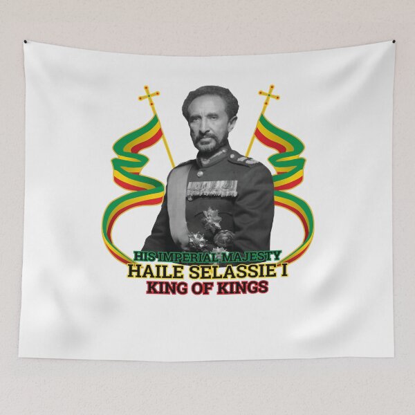 Item preview, King Of Kings Haile Selassie Retro Vintage designed and sold by DoorlyLoveHaile.
