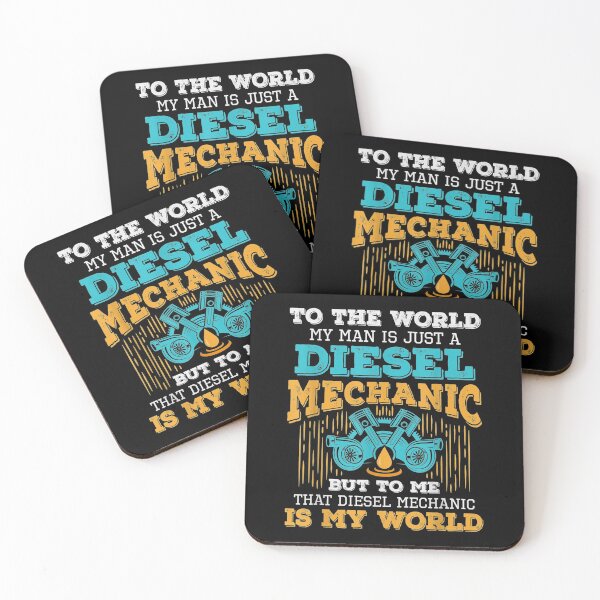 Item preview, Diesel Mechanic Wife Girlfriend Is My World designed and sold by idabry.