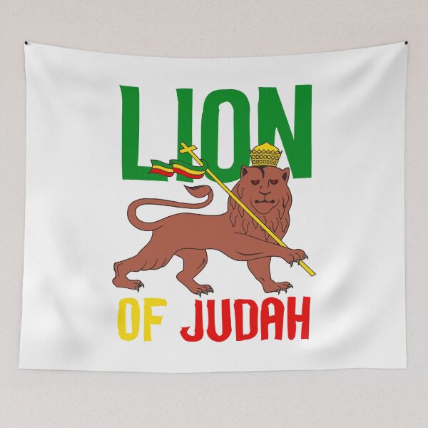 Item preview, Lion Of Judah Haile Selassie Flag Of Ethiopia designed and sold by DoorlyLoveHaile.