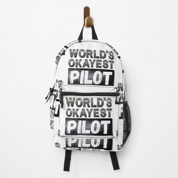 Item preview, World's Okayest Pilot, Vintage Grunge designed and sold by ACC .