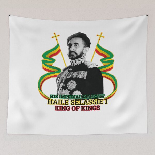 Item preview, Peace Haile Selassie I Design Old Birthday designed and sold by DoorlyLoveHaile.