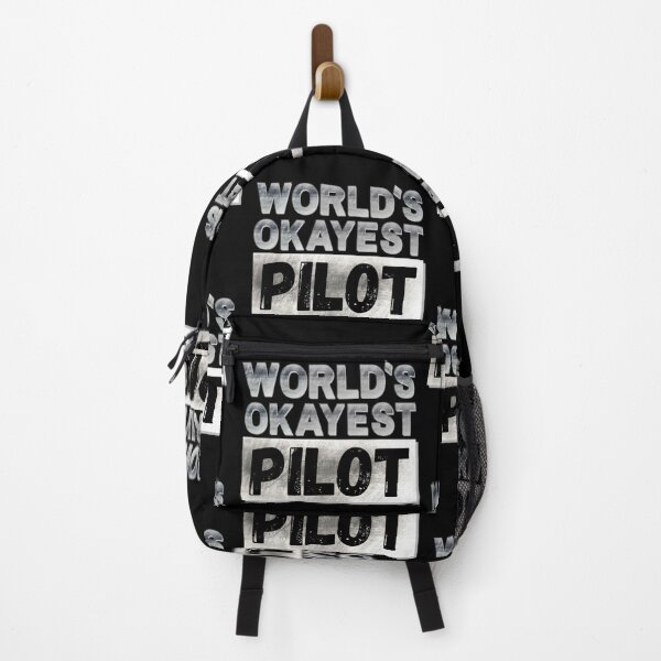 Item preview, World's Okayest Pilot, Vintage Grunge designed and sold by ACC .