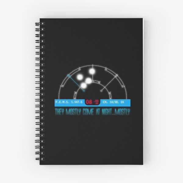 Item preview, Aliens Motion Tracker Mostly At Night designed and sold by SideQuest - Scribbled Chaos!.
