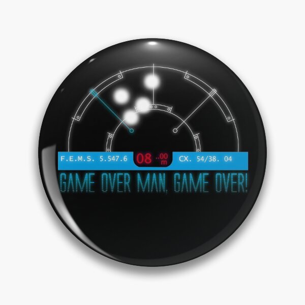 Item preview, Aliens Motion Tracker Game Over designed and sold by SideQuest - Scribbled Chaos!.