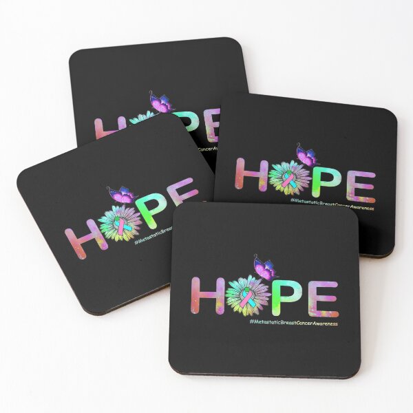 Item preview, Hope Flower Butterfly Metastatic Breast Cancer Awareness designed and sold by idabry.