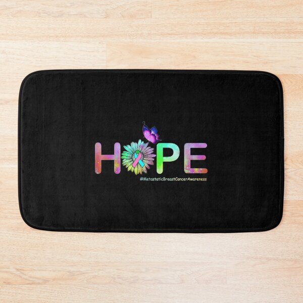 Item preview, Hope Flower Butterfly Metastatic Breast Cancer Awareness designed and sold by idabry.