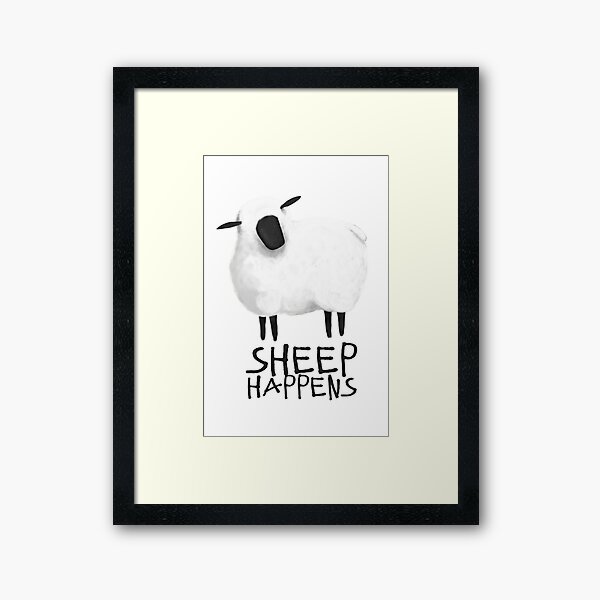 Funny Sheep Wall Art for Sale | Redbubble Funny Sheep Wall Art for Sale | Redbubble