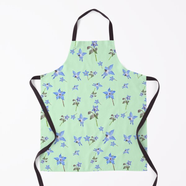 Item preview, Borage pattern mint designed and sold by OllieandQuinn.