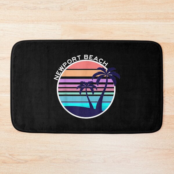 Item preview, Vintage Newport Beach California Beach Wave Sunset designed and sold by idabry.
