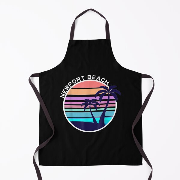 Item preview, Vintage Newport Beach California Beach Wave Sunset designed and sold by idabry.
