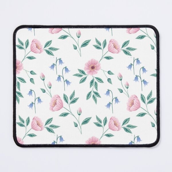 Item preview, Bluebell sprint floral pattern pink designed and sold by Katbydesign.