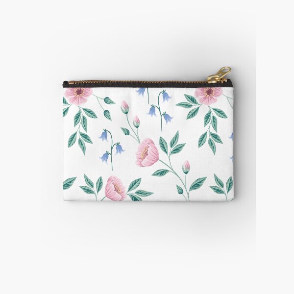 Item preview, Bluebell sprint floral pattern pink designed and sold by Katbydesign.