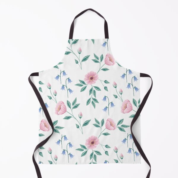 Item preview, Bluebell sprint floral pattern pink designed and sold by Katbydesign.