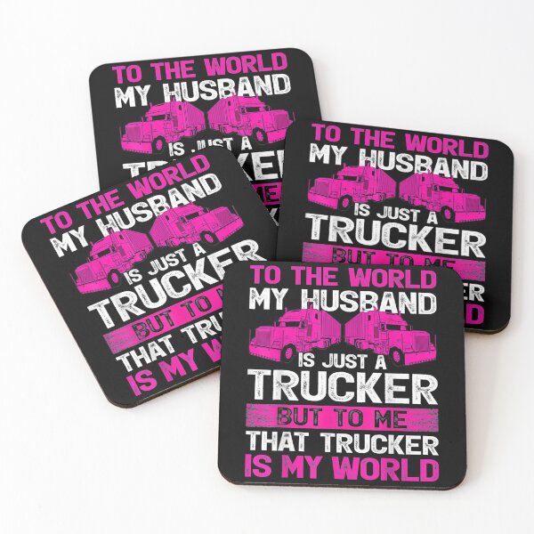 Item preview, Truck Driver Wife To The World My Hus Is Just A Trucker designed and sold by idabry.