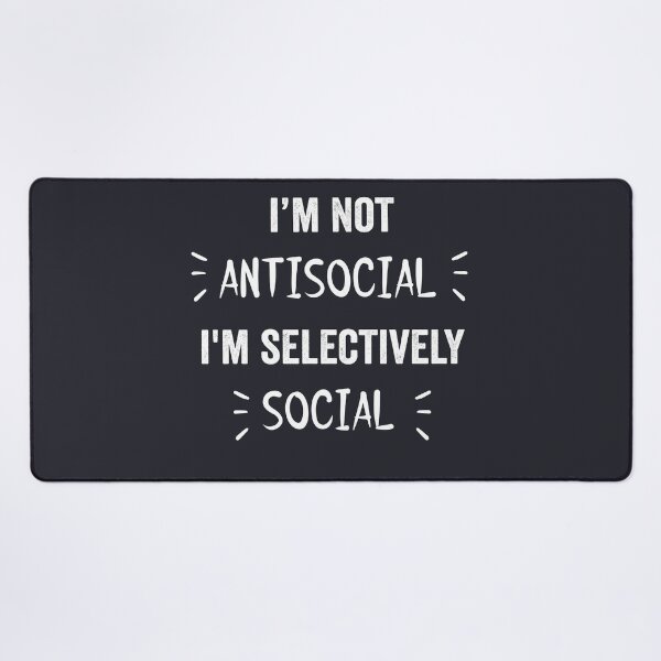 Item preview, i'm not antisocial i'm selectively social shirt , funny shirt, Autumn lovers , gift for kids  designed and sold by jake aff47.