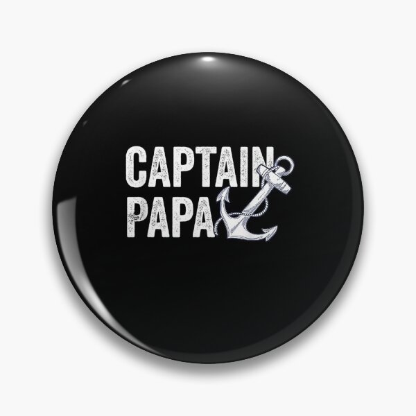 Item preview, Captain Papa Pontoon Lakeailor Fishing Boating designed and sold by SeyedshiNaia.