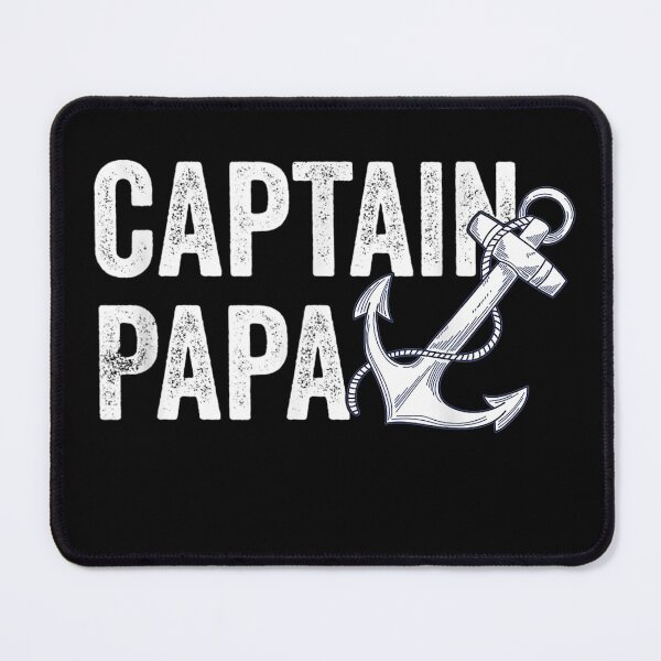 Item preview, Captain Papa Pontoon Lakeailor Fishing Boating designed and sold by SeyedshiNaia.