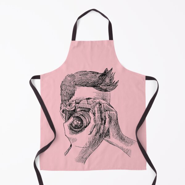 Item preview, Photographer Sketch with Camera in Black Sketch drawing designed and sold by Marie Young.
