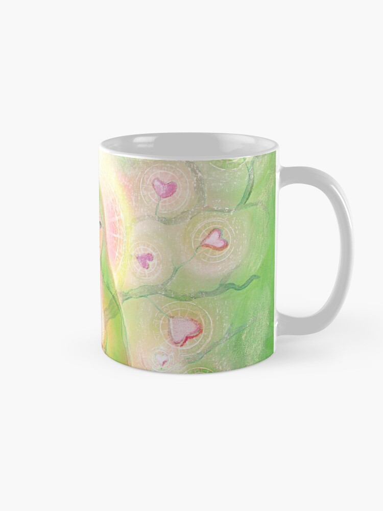 Alternate view of Tree hearts Coffee Mug