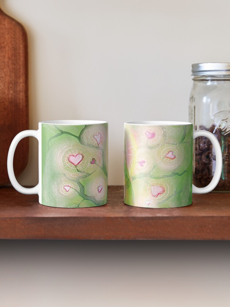 Alternate view of Tree hearts Coffee Mug