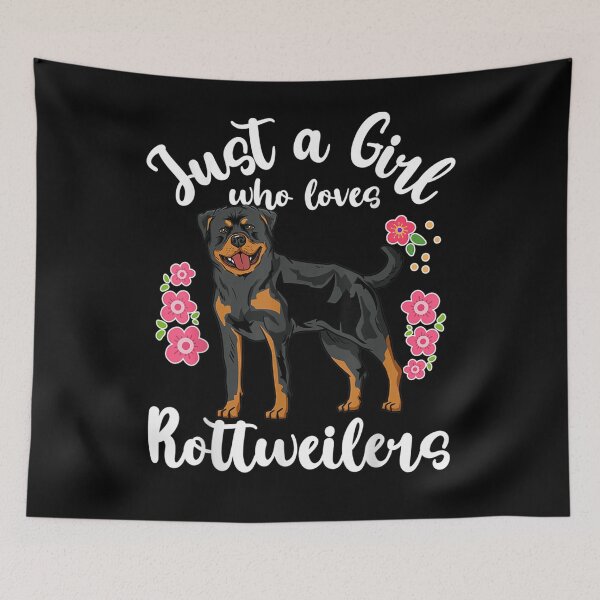 Item preview, Rottweiler Just A Girl Who Loves Rottweilers   designed and sold by joh1zwfkristy.