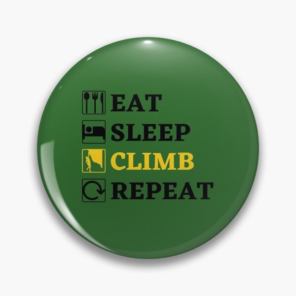 Item preview, Eat sleep climb repeat designed and sold by ArTips.