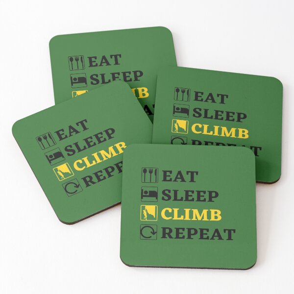 Item preview, Eat sleep climb repeat designed and sold by ArTips.